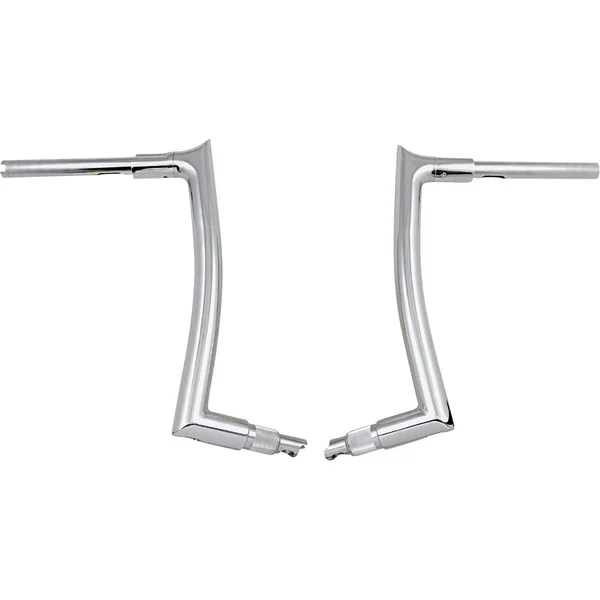 Fat Baggers 1-1/2" Pointed Top EZ Install 14" Handlebars for 2018-2020 Harley Road King Special - Chrome - Image 3