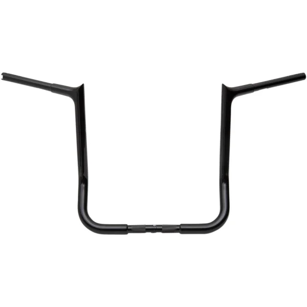 Fat Baggers 1-1/4" EZ Install Pointed Top 16" Handlebars for 1986-2019 Harley Touring - Black