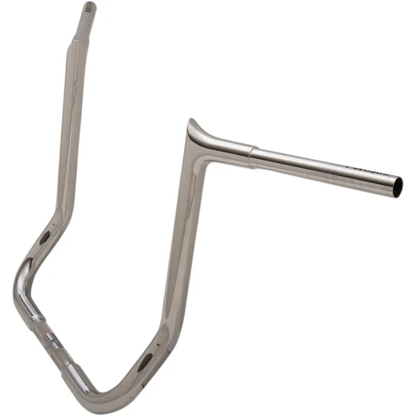 Fat Baggers 1-1/4" EZ Install Pointed Top 16" Handlebars for 1986-2019 Harley Touring - Chrome - Image 2