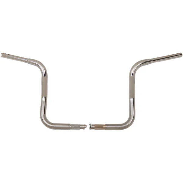 Fat Baggers 1-1/4" EZ Install Round Top 12" Handlebars for 1986-2019 Harley Touring - Chrome - Image 4