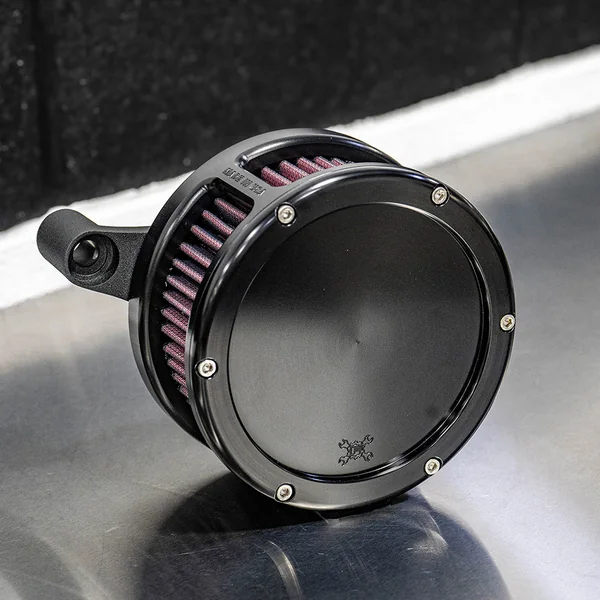 Feuling BA Air Cleaner Kit for 2017-2023 Harley M8 - Solid Black Cover - Image 4