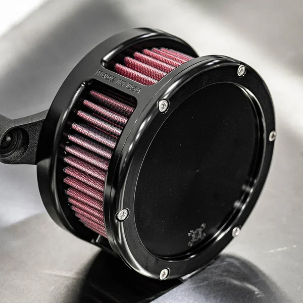 Feuling BA Air Cleaner Kit for 2017-2023 Harley M8 - Solid Black Cover - Image 7