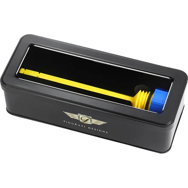 Figurati Curved Magnetic Performance Oil Dipstick for 2017-2026 Harley Touring - Blue - Image 3