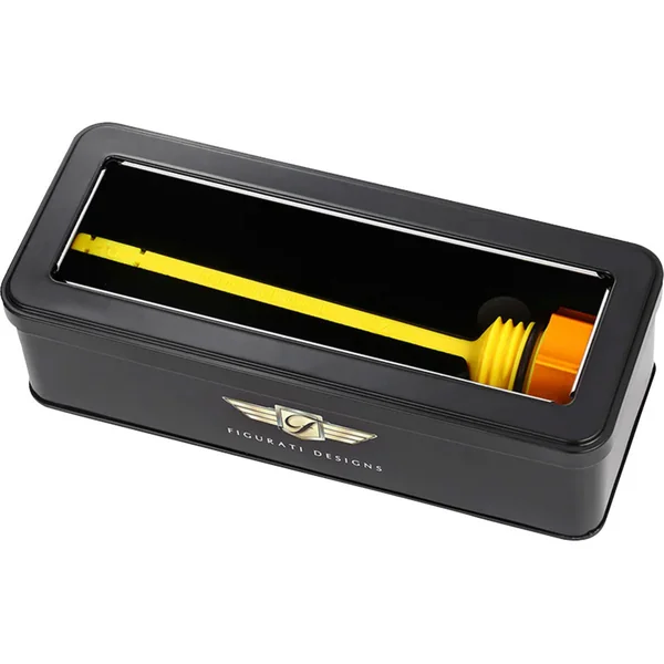 Figurati Curved Magnetic Performance Oil Dipstick for 2017-2026 Harley Touring - Gold - Image 3