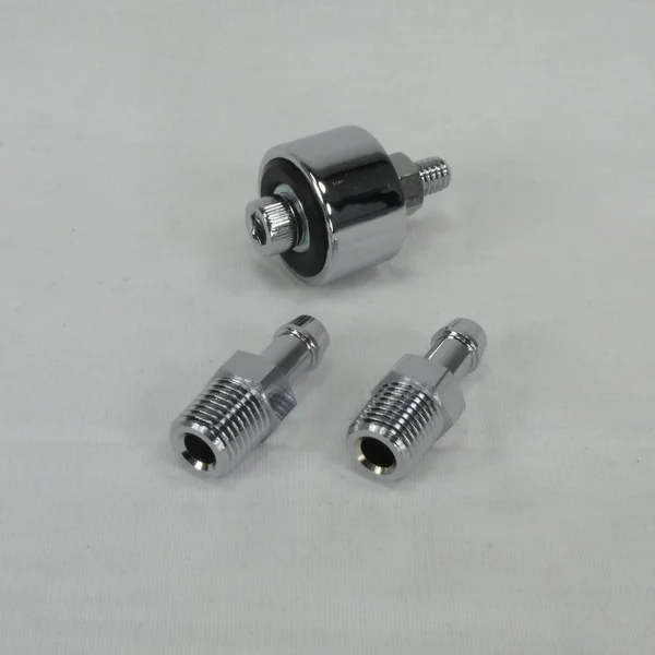 Finned Billet Oil V-Cooler for MOST Harley Models - Bolts to Down tubes - Chrome Finish - Motorcycle Custom Chopper Bobber - Image 10