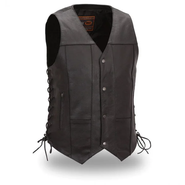 First Manufacturing Top Biller Leather Vest