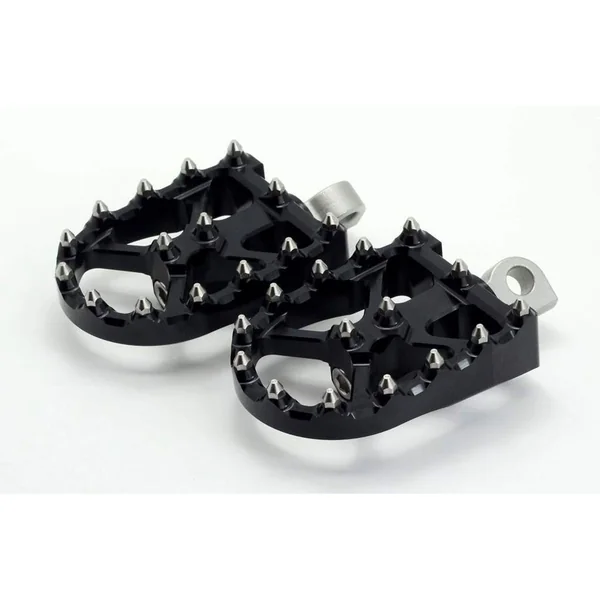Flo Motorsports BMX Style Foot Pegs for Harley - Black - Image 2