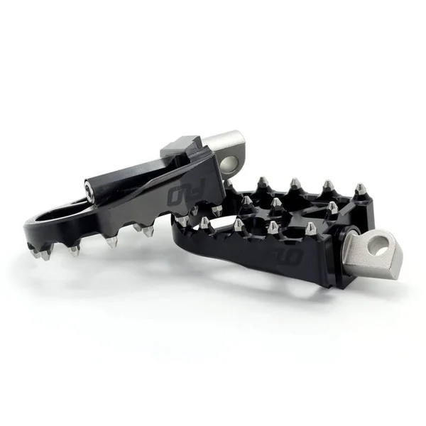 Flo Motorsports BMX Style Foot Pegs for Harley - Black - Image 5