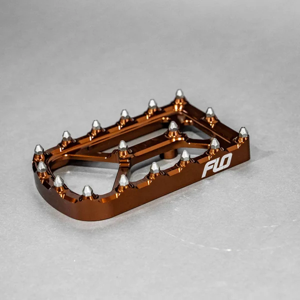 Flo Motorsports Brake Pedal Tip for OEM Touring Brake Arm - Bronze - Image 2