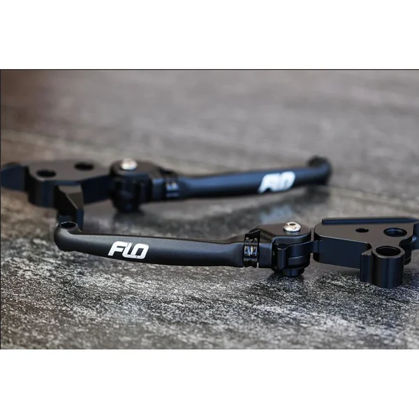 Flo Motorsports MX Style Adjustable Hand Levers for 2021-2023 Harley Touring Cable Clutch- Black - Image 6