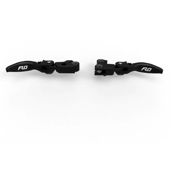 Flo Motorsports SHORTY MX Style Adjustable Hand Levers for 1996-2017 Harley* - Black - Image 4