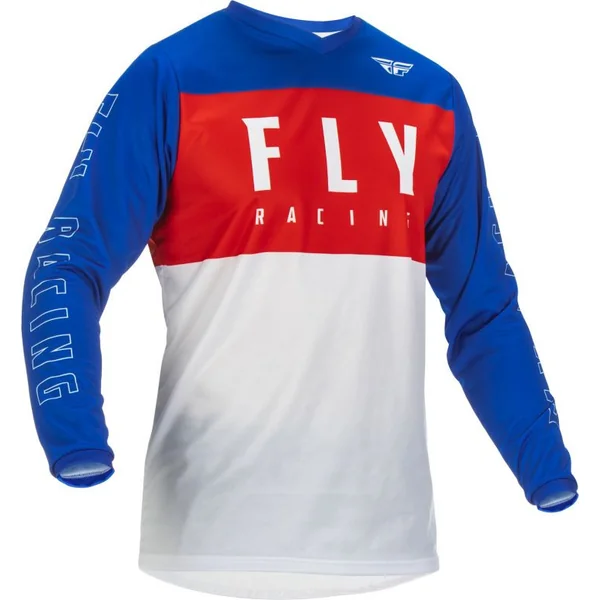 Fly Racing F-16 Block Red/White/Blue Jersey