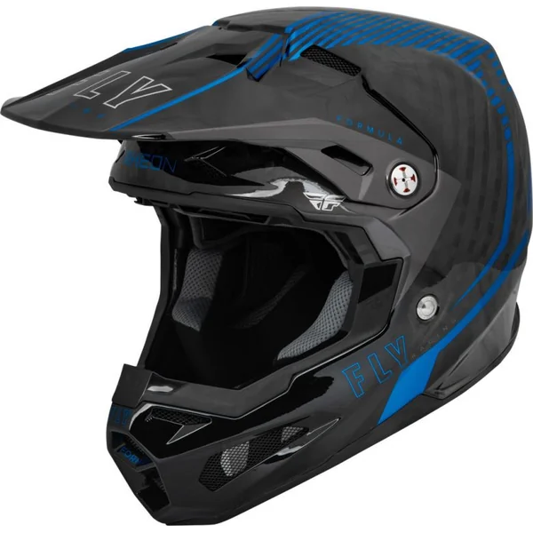 Fly Racing Formula Carbon Tracer Blue Helmet