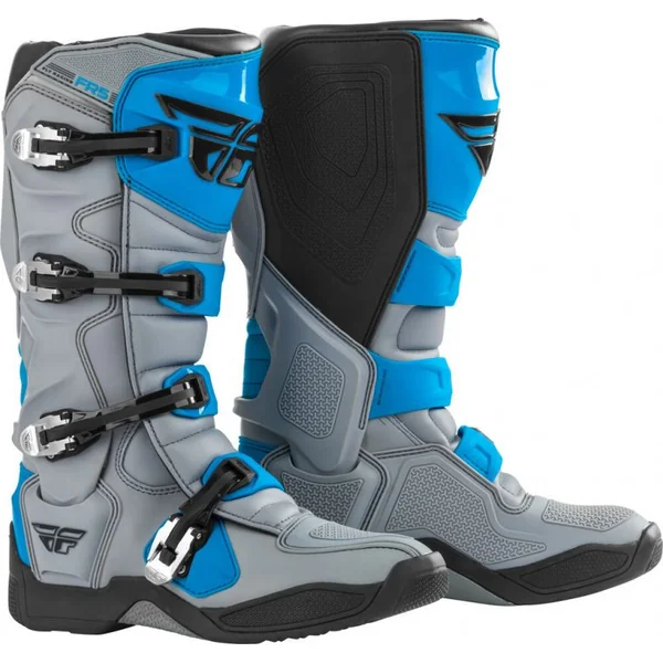 Fly Racing FR5 Grey/Blue Boots