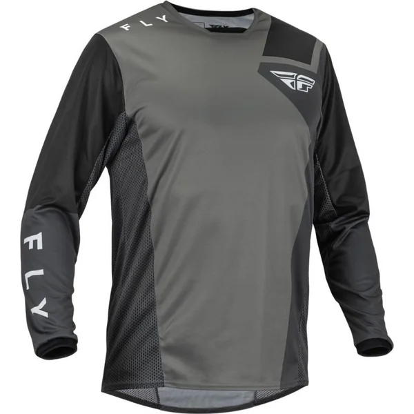 Fly Racing Kinetic Jet Grey Jersey