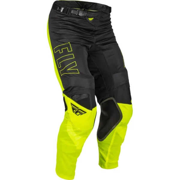 Fly Racing Kinetic Mesh Fuel Hi-Viz Black Pants - No Shipping to CA or NY