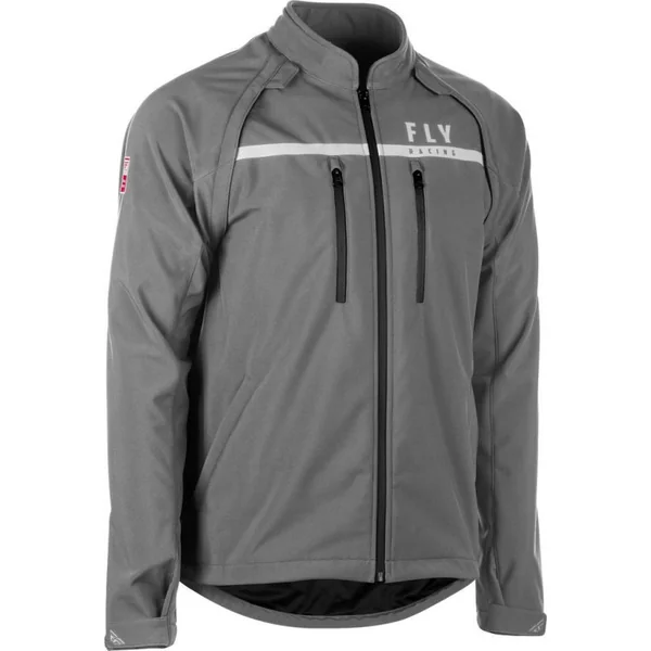 Fly Racing Patrol Grey Softshell Jacket