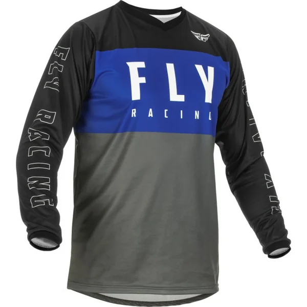 Fly Racing Youth F-16 Block Blue Jersey