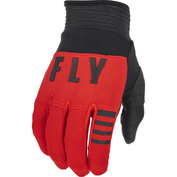 Fly Racing Youth F-16 Block Red Gloves