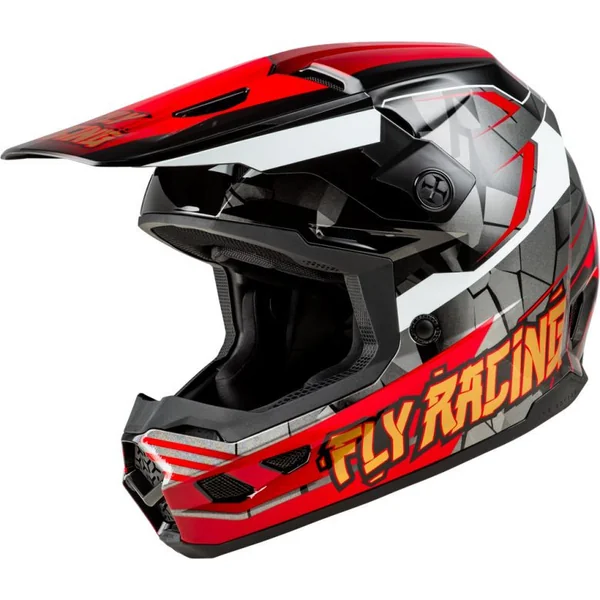 Fly Racing Youth Kinetic 2025 Scorched Helmet