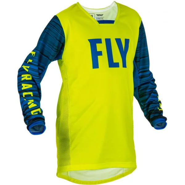 Fly Racing Youth Kinetic Wave Hi-viz Jersey