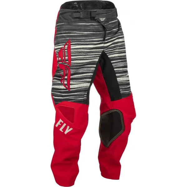 Fly Racing Youth Kinetic Wave Red Pants