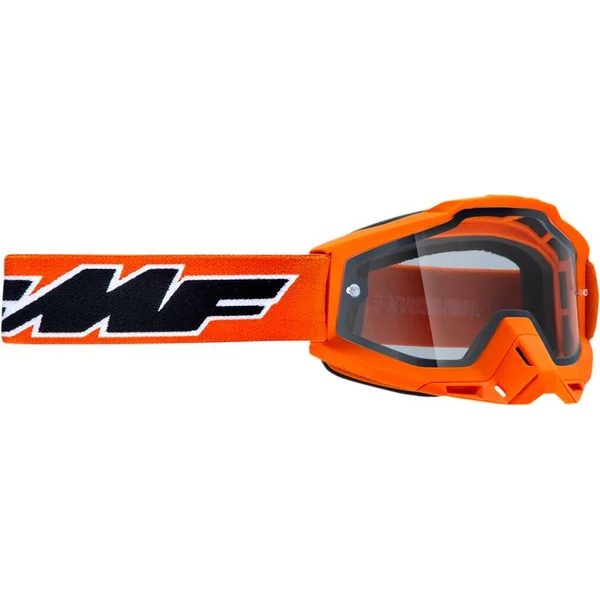 FMF PowerBomb Enduro Rocket Orange Goggles by 100 Percent
