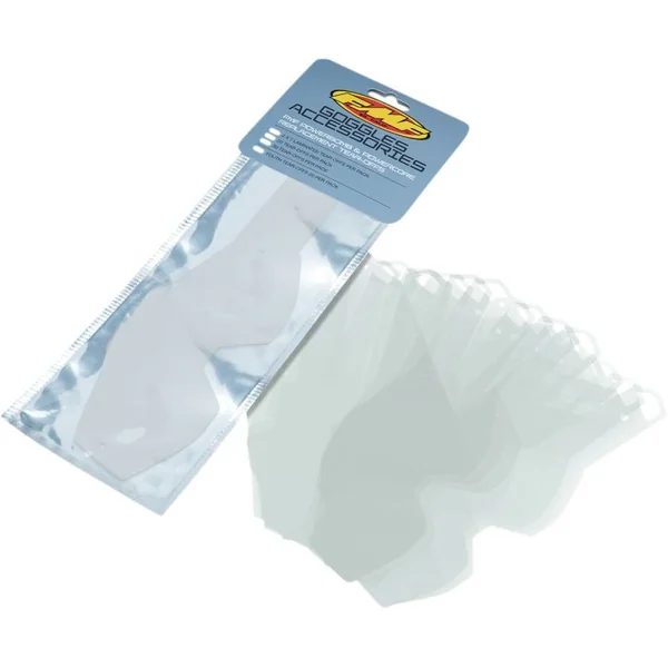 FMF PowerBomb or PowerCore Goggle Adult Standard Tear-Offs - 50 Pack