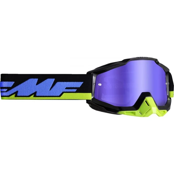 FMF PowerBomb Talladega Mirrored Goggles by 100 Percent