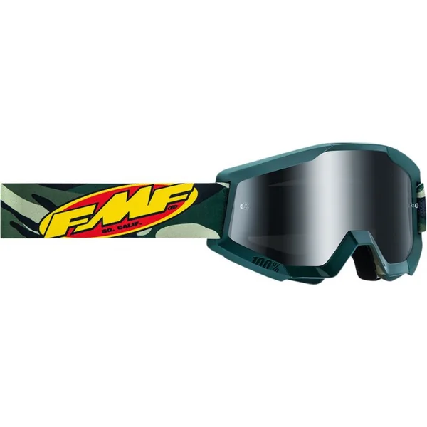 FMF PowerCore Assault Camo Mirrored Goggles by 100 Percent