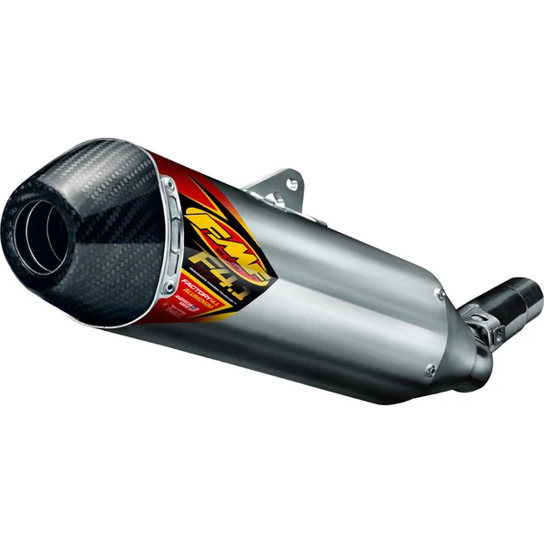 FMF Racing® Aluminum/Carbon Fiber Factory 4.1 RCT Slip-On Muffler for some 2015-2019 Husqvarna & KTM models 045594