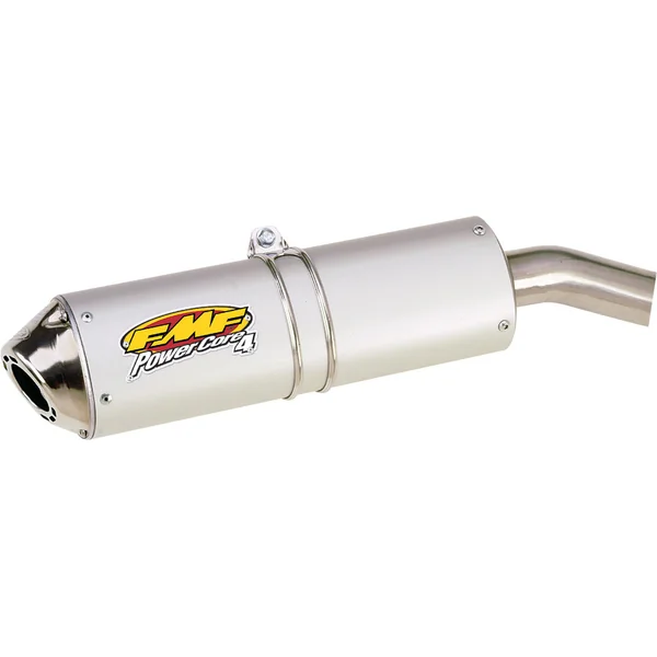 FMF Racing® Aluminum/Stainless Steel Powercore 4 Slip-On Muffler - Anodized Champagne for 1999-2013 Honda TRX400X, TRX400EX SporTrax, & TRX400EX FourTrax 041025