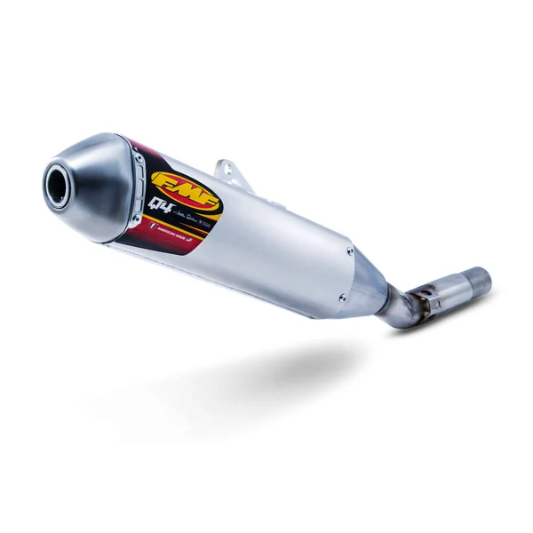 FMF Racing® Aluminum/Stainless Steel Q4 Series Slip-On Muffler for 2008-2018 Kawasaki KLR650 & 2008-2014 Kawasaki KLR650B Tengai 042321