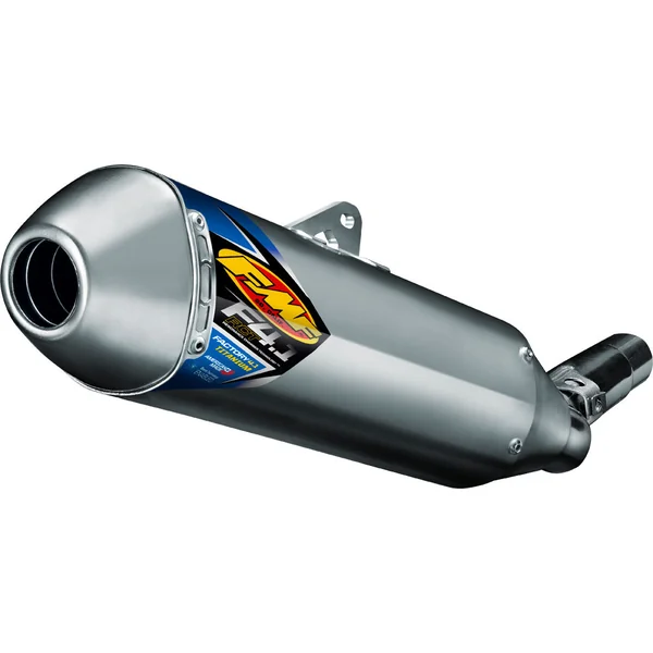 FMF Racing® Titanium Factory 4.1 RCT Slip-On Muffler for some 2015-2019 Husqvarna & KTM models 045595