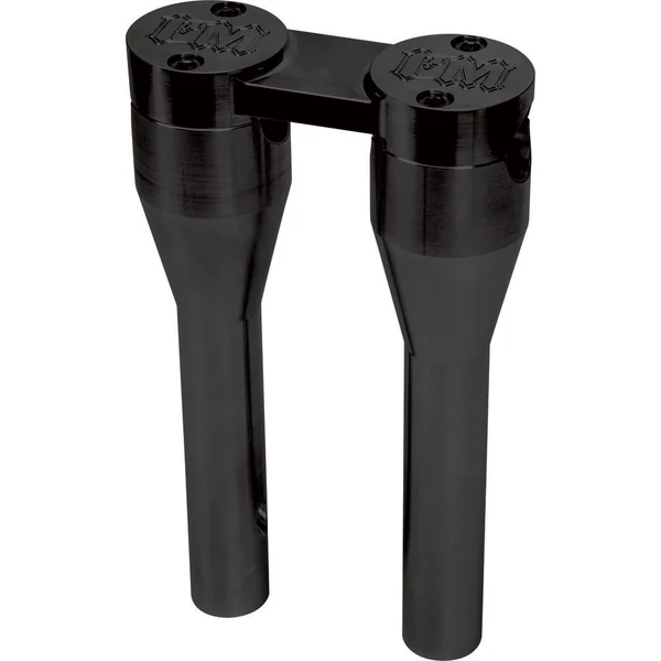 Forbidden Motorcycles 9" Risers for 1 1/8" Bars - Black