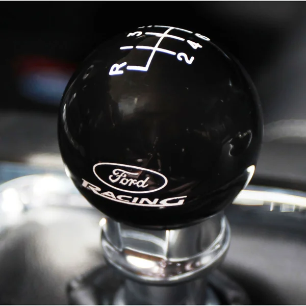 Ford Performance 6 Speed Shift Knob w/ Ford Racing Logo, Black2015-2026 Ford Mustang