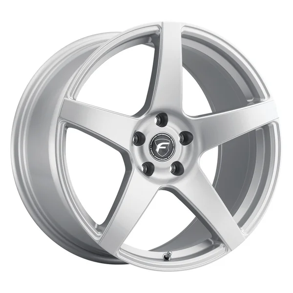 Forgestar CF5 Performance Front Wheel, 19x9.5, Gloss Silver2015-2026 Ford Mustang