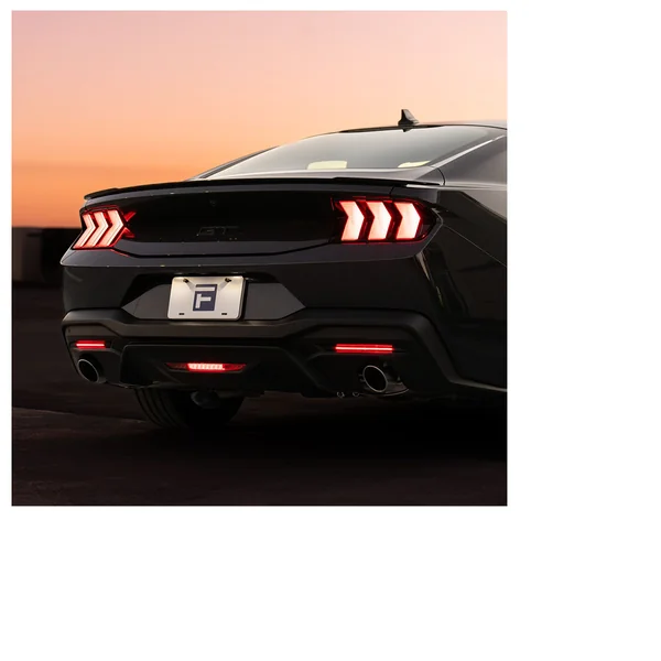 Form Lighting LED Rear Reflectors, Smoked2024-2026 Ford Mustang - Image 2