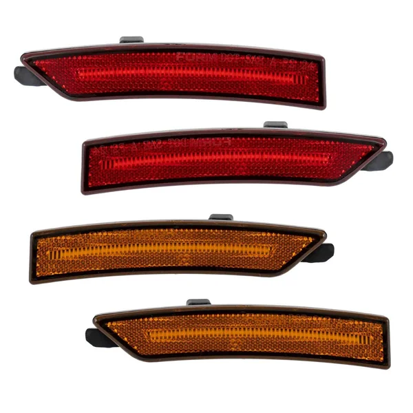 Form Lighting LED Sidemarkers, Amber/Red2024-2026 Ford Mustang