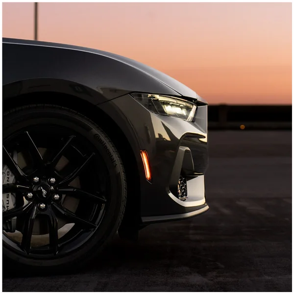 Form Lighting LED Sidemarkers, Smoked2024-2026 Ford Mustang - Image 2