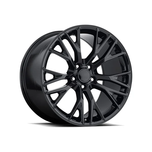 FR 22 Z06 Replica Front Wheel, Gloss Black, 19x102006-2019 Corvette ZR1, Z06 & Grand Sport