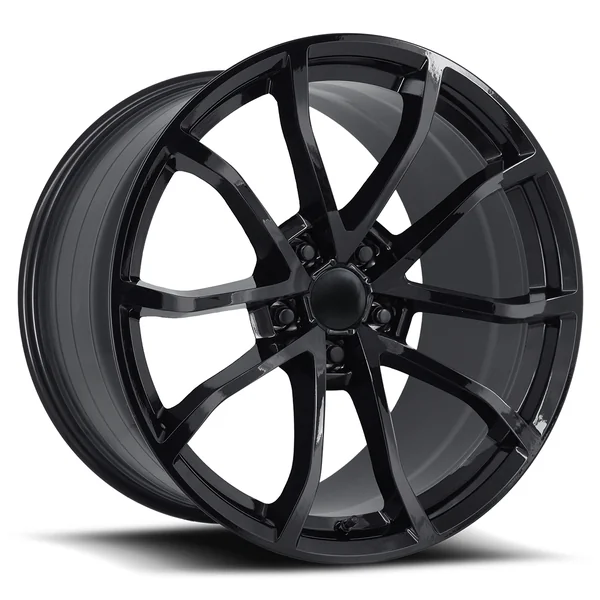FR 25F C6 Cup Replica Front Wheel, 19x10, Gloss Black2006-2019 Corvette Z06, ZR1 & Grand Sport