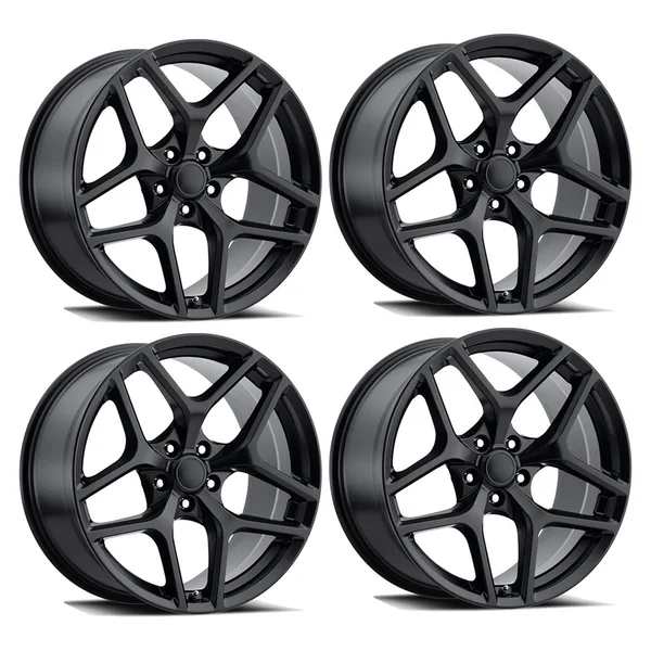 FR 27F Z28 Replica Wheel Set, Satin Black, 20x9 & 20x102013-2019 Cadillac