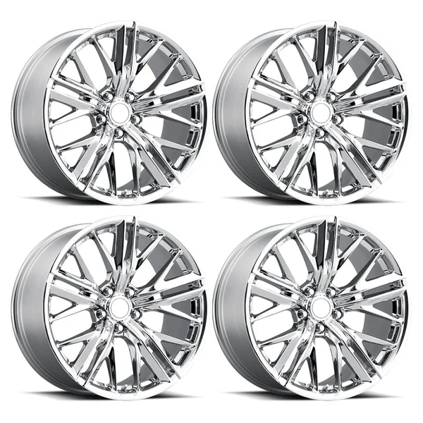 FR 28 2017 ZL1 Replica Wheel Set, Chrome, 20x9 & 20x102010-2024 Camaro
