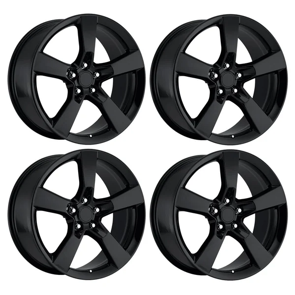 FR 30 SS Replica Wheel Set, Gloss Black, 20x8 & 20x92010-2013 Camaro