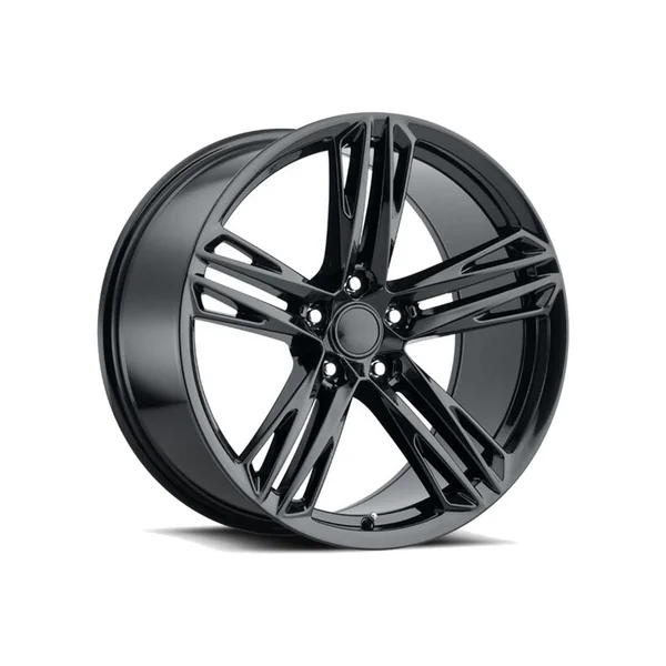 FR 35F ZL1 1LE Replica Wheel Set, Satin Black, 20x10 & 20x112010-2024 Camaro - Image 2