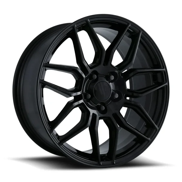 FR 401F C8 Z06 Replica Front Wheel, Gloss Black, 19x8.52005-2019 Corvette Stingray