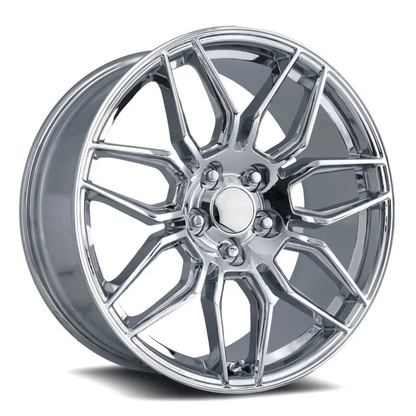 FR 401F C8 Z06 Replica Rear Wheel, Chrome, 20x122006-2019 Corvette ZR1, Z06 & Grand Sport