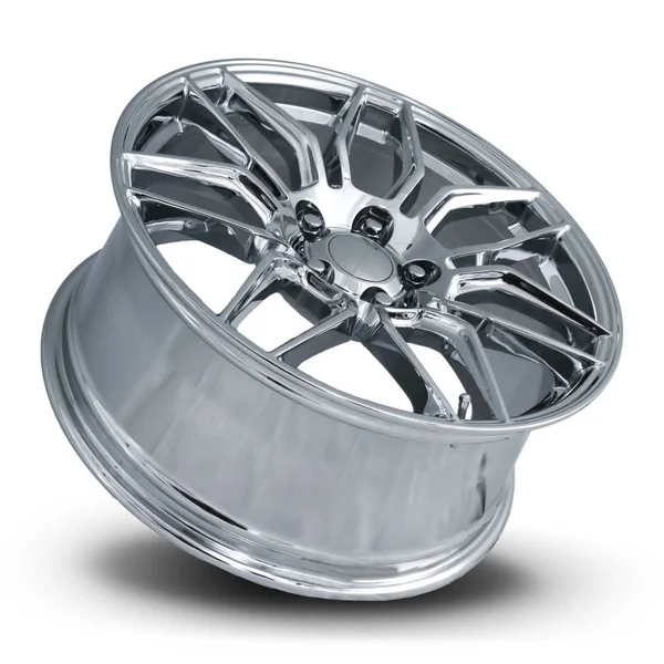 FR 401F C8 Z06 Replica Wheel Set, Chrome, 19x8.5 & 20x112020-2026 C8 Corvette Stingray - Image 4