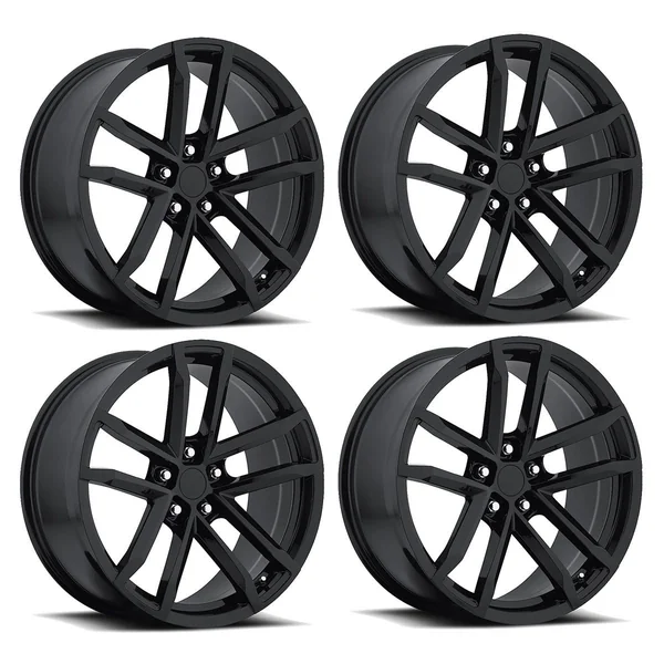 FR 41 ZL1 Replica Wheel Set, Gloss Black, 20x9 & 20x102010-2024 Camaro